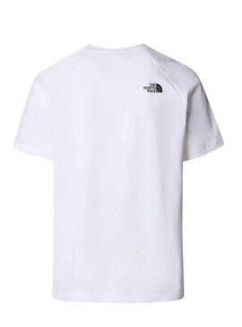 T-shirt The North Face Redbox blanc pour homme