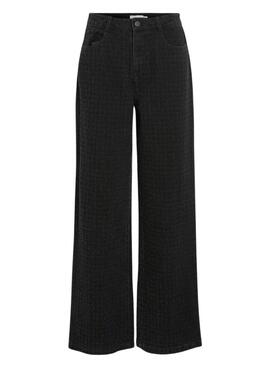 Pantalons Vila Viany noir pour femme