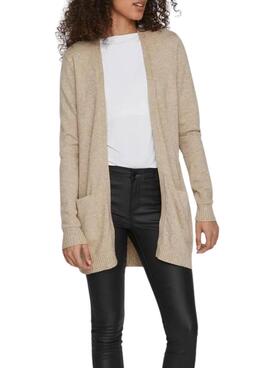 Veste Vila Viril beige pour femme