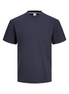 T-shirt Jack and Jones Logan bleue pour homme