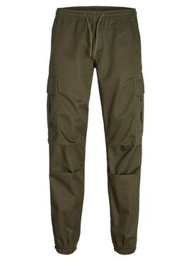 Pantalons Jack and Jones Kane vert pour homme