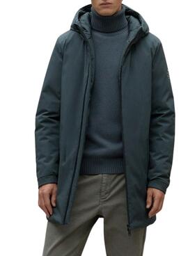 Manteau Ecoalf Pasualf vert pour homme