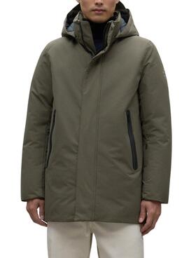 Veste Ecoalf Parkoalf verte pour homme