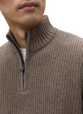 Pull Ecoalf Dragoalf toasté pour homme