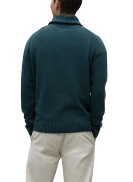 Pull Ecoalf Idesiaalf vert pour hommes