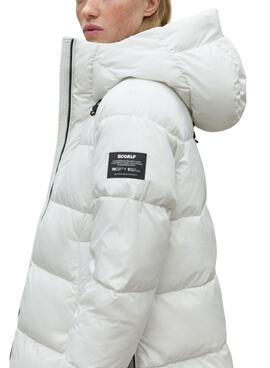 Veste de chasse Ecoalf Fujialf blanc pour femme