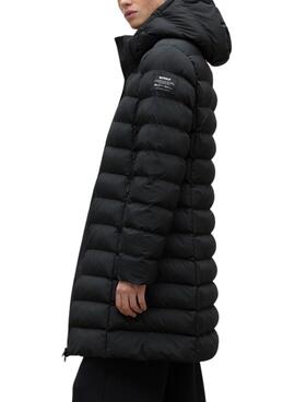 Cronullaalf matelassé Manteau Ecoalf noir pour femme