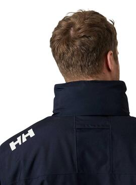 Veste Helly Hansen Midlayer à capuche bleu marine pour homme