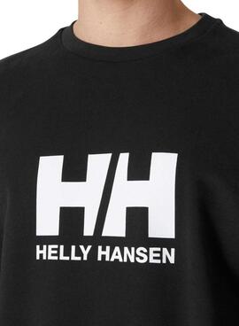 Sweat à capuche Helly Hansen HH Logo noir pour homme