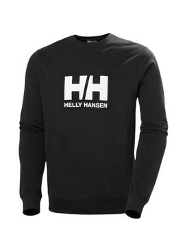 Sweat à capuche Helly Hansen HH Logo noir pour homme