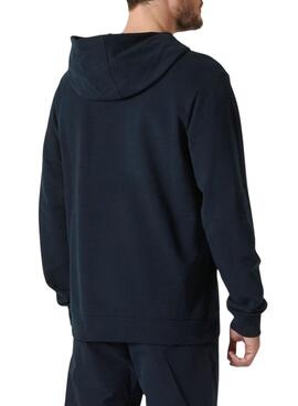 Sweat à capuche Helly Hansen Basic Hood marine pour homme