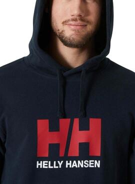 Sweat à capuche Helly Hansen Basic Hood marine pour homme