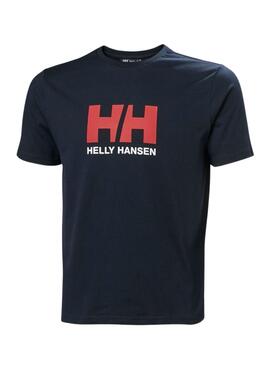 T-shirt Helly Hansen HH Logo bleu marine pour homme