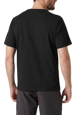 T-shirt Helly Hansen HH Logo noir pour homme