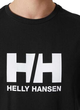 T-shirt Helly Hansen HH Logo noir pour homme