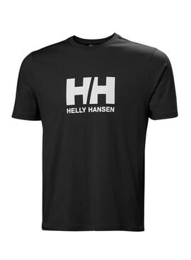 T-shirt Helly Hansen HH Logo noir pour homme