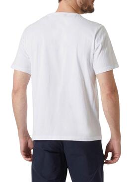 T-shirt Helly Hansen HH Logo blanc pour homme