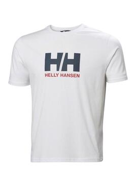 T-shirt Helly Hansen HH Logo blanc pour homme