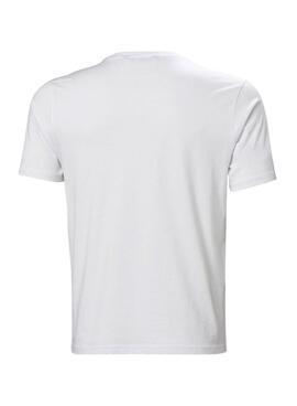 T-shirt Helly Hansen HH Logo blanc pour homme