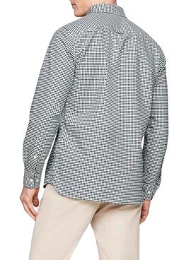 Chemise Tommy Hilfiger Gingham verte et blanche pour homme