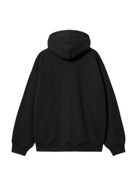 Sweat à capuche Carhartt Ducks noir pour homme