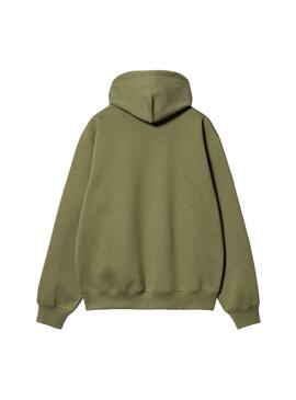 Sweat à capuche Carhartt Hood vert pour homme