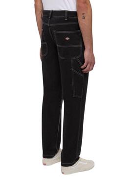 Pantalon en jean Dickies Garyville noire pour homme