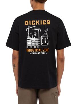 T-shirt Dickies Industrial Zone noir pour homme