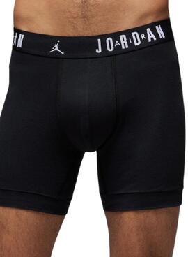 Pack de 3 boxers Jordan Flight Core noir pour homme