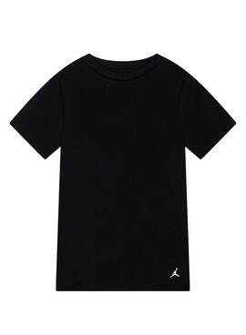 Pack de 2 t-shirts Jordan Flight Base noirs pour garçon