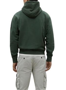 Sweatshirt Ecoalf Barcaalf verte pour homme