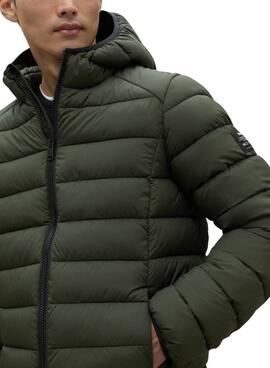 Veste matelassée Ecoalf Aspen vert pour homme