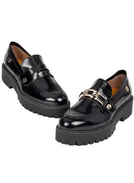 Mocassins Popa Ardosa noir pour femme