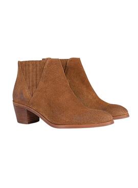 Bottines Popa Clarisa chameau pour femme