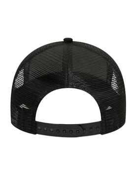 Casquette New Era Cord Trucker noire pour femme et homme