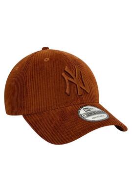 Casquette New Era Cord marron pour femme et homme