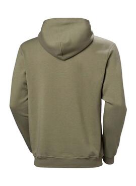 Sweat à capuche Helly Hansen Graphic Hoddie vert pour homme