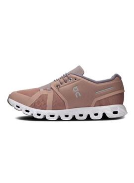 Chaussures On Running Cloud 5 rose pour femme