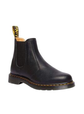 Bottes Chelsea Dr Martens 2976 noires pour femmes