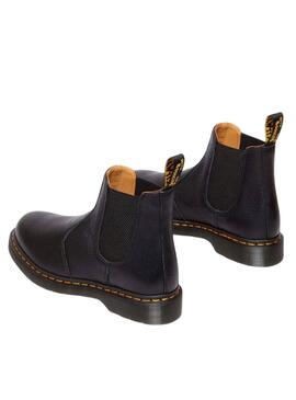 Bottes Chelsea Dr Martens 2976 noires pour femmes