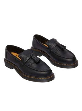 Mocassins Dr. Martens Adrian noirs pour femmes