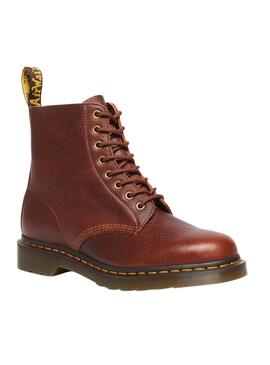 Bottes Dr Martens Pascal 1460 marron pour homme