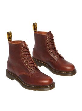 Bottes Dr Martens Pascal 1460 marron pour homme