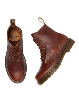 Bottes Dr Martens Pascal 1460 marron pour homme