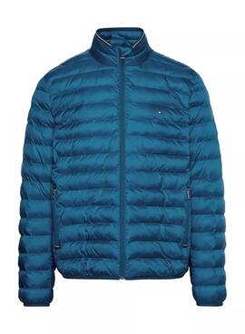 Veste Tommy Hilfiger Packable bleue pour homme