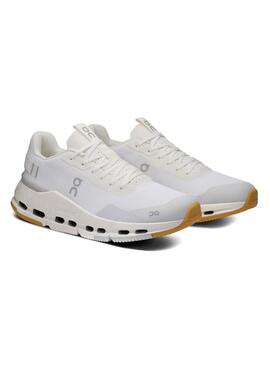 Chaussures On Cloudnova Form 2 blanches pour femme