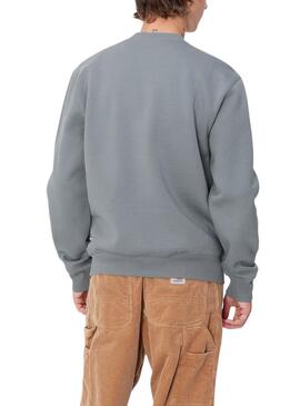 Sweat-shirt Carhartt basique gris pour homme