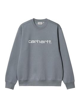 Sweat-shirt Carhartt basique gris pour homme