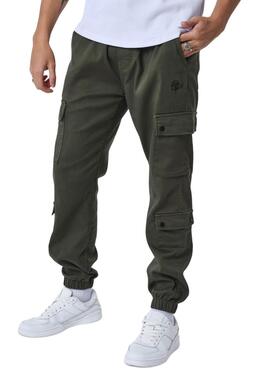 Pantalon Project x Paris cargo vert pour homme