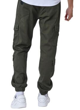 Pantalon Project x Paris cargo vert pour homme